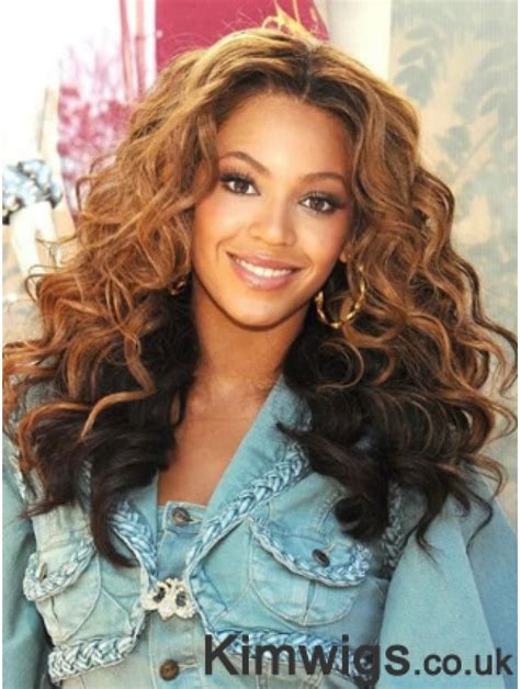 Ombre2 Tone Long Wavy Without Bangs Full Lace 20 Beyonce Wigs