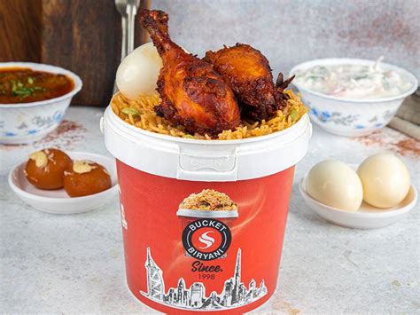 S S Bucket Biryani Delivery Service In Uae Talabat