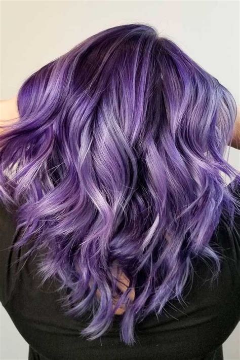 33 Cool Ideas Of Purple Ombre Hair Hair Aesthetic