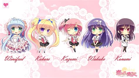 The Big Imageboard Tbib Chibi Daikou Wakako Dress Fujita Konomi Hearts Izumi Makoto Koba