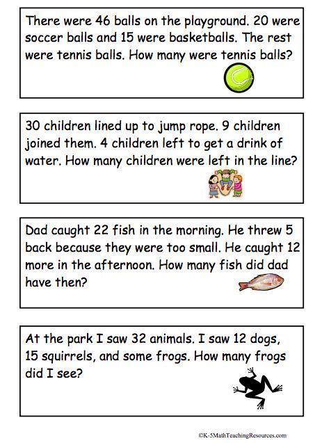 Multi Step Word Problems Free Worksheets