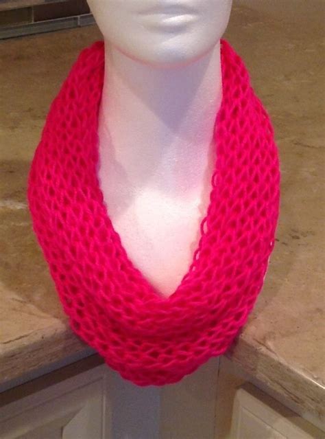 Hot Pink Neon Open Knit Valentines Day By Jillebeanscreations