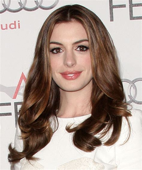 Anne Hathaway With Long Hair