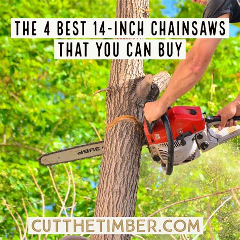 4 Best 14 Inch Chainsaws Worth Buying
