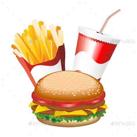 Fast Food Hamburger Fries And Drink Menu Preview Fries Preview PNG Transparent Background, Free ...