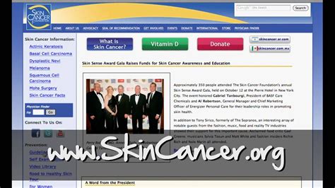 What You Can Do Presents Skin Cancer Youtube