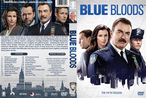 Blue Bloods Season 5 Dvd Cover And Labels 2014 R1 Custom