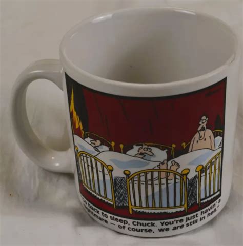 Far Side By Gary Larson We Are Still In Hell Coffee Mug Cup Vintage