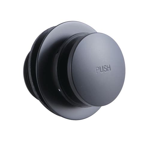 If you are experiencing problems. Kingston Brass Toe Tip Bathtub Stopper, Matte Black ...
