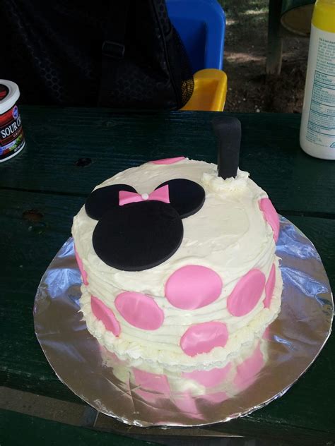 Minnie Mouse 1st Birthday Cake And Smash Cake Cakeze
