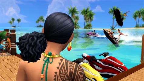 The Sims 4 Island Living Preview Platinum Simmers