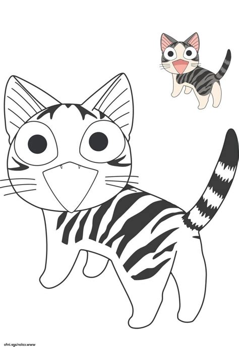 Le coloriage chat et citrouille a été vue et imprimé 207300 fois par les passionnés de dessins chat. Dessin De Chat A Imprimer Cool Photographie Coloriage Chat ...
