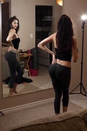 Checking Herself Out In The Mirror Porn Pic