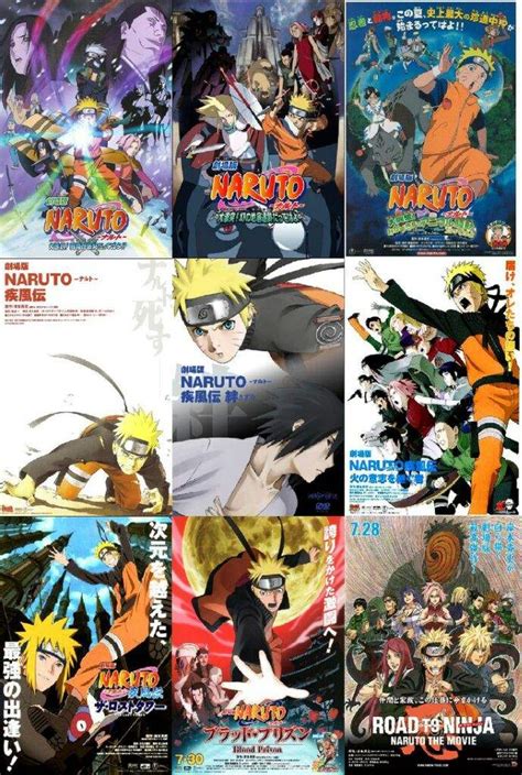 Naruto Chronological Order Shows And Movies Kneelpost
