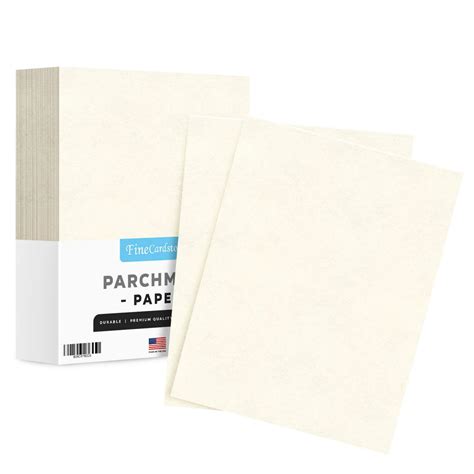 New White Parchment Paper Great For Certificates Menus And Wedding