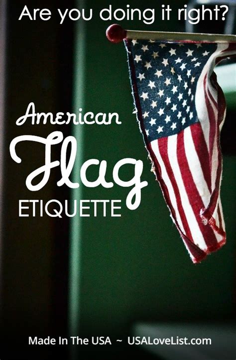Check spelling or type a new query. Do's and Don'ts of American Flag Etiquette - Are you doing ...