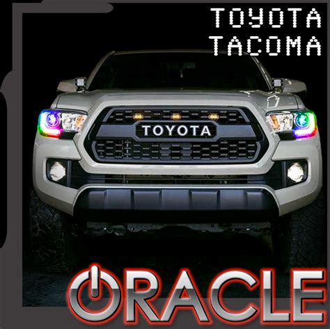 2016 2021 Toyota Tacoma Oracle Dynamic Colorshift Rgba Headlight Drl