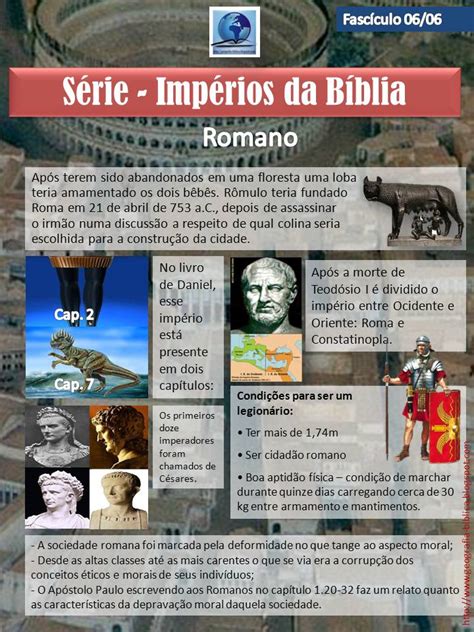 História E Geografia Bíblica Impérios Da Bíblia Colecionador Romano