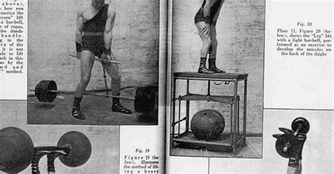 Old School Weight Training Strength Strongman Lifting Power Vintage