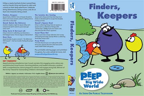 Peep And The Big Wide World Dvds Jonathan Rissmeyer