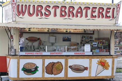 Street Food Truck In Cologne Germany