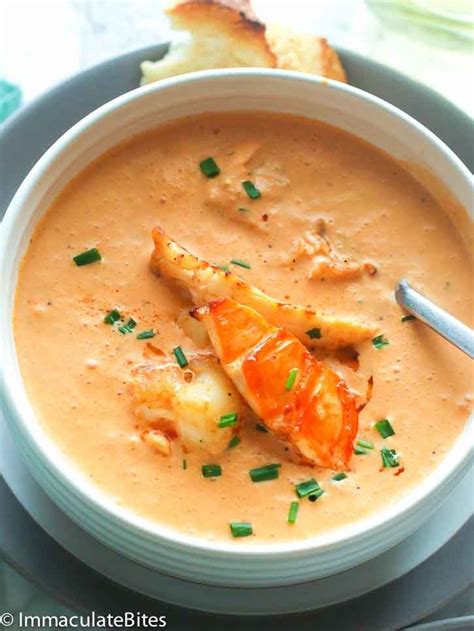 Lobster Bisque A Classic Creamy And Smooth Highly Seasoned Soup Made