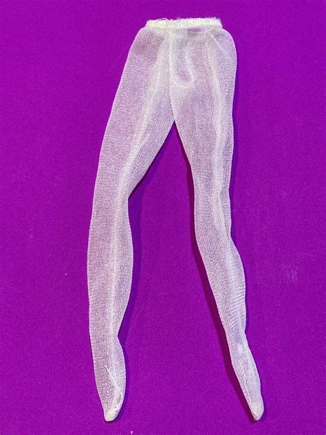 barbie white sheer pantyhose 1980s 1 6 scale vintage 🌹 3903771014
