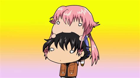 Yuno Nibbles On Yukis Head For 10 Minutes Youtube