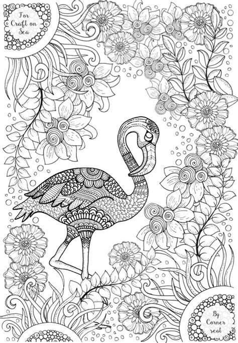 Flamingo Colouring Page Ausmalbilder Ausmalbilder Tiere Ausmalen