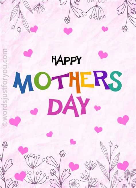 happy mother s day 10 words just for you free downloads and free sharing happy