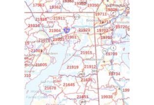 Harford County Zip Code Map Maryland