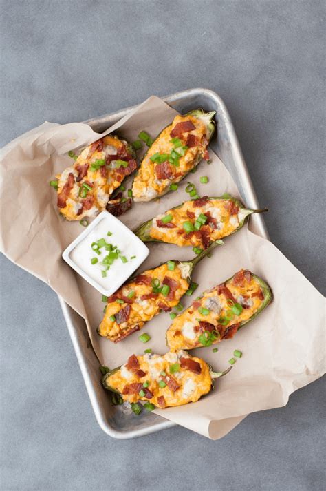Buffalo Chicken Jalapeno Poppers Peace Love And Low Carb