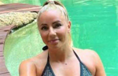 Canadian Soccer Star Adriana Leon Poses In Tiny Bikini While In A Pool