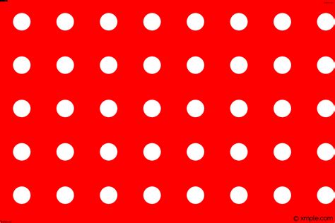 Wallpaper Red White Dots Spots Polka Ff0000 Ffffff 120° 112px 280px