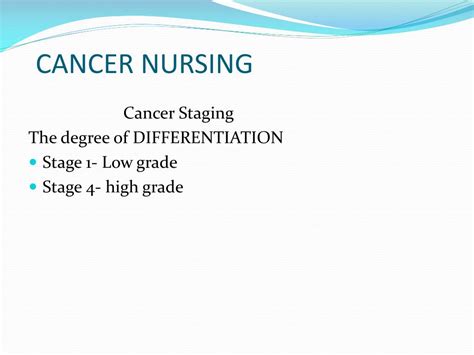 Ppt Oncology Nursing Powerpoint Presentation Free Download Id870033