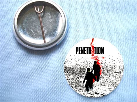 Penetration 25mm Badge Sex Pistols The Clash Pauline Murray Punk Dont
