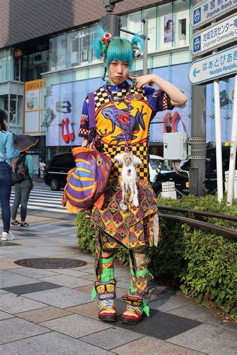 Street Style In Tokyo “harajuku Is Like A Fashion Gallery With A Free Entrance” Vogue