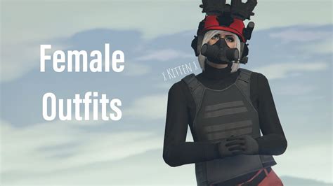 Gta 5 Online Female Tryhard Outfits Youtube