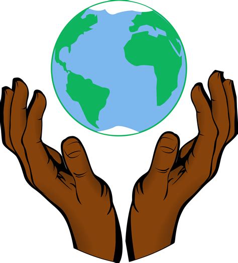 Earth In Hands Clipart Png Images Hand Drawn Earth Cl