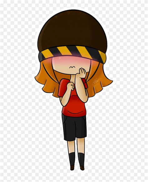 Chibi Girl Commission By Sketchcee On Clipart Library Shy Girl