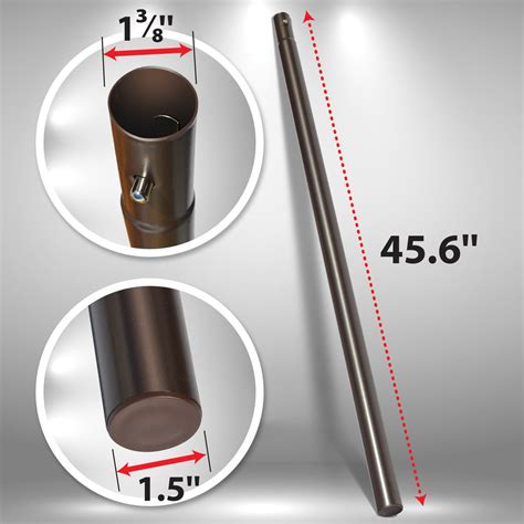 Outdoor Patio Umbrella Replacement Lower Pole 456 Sunny Outdoor Us