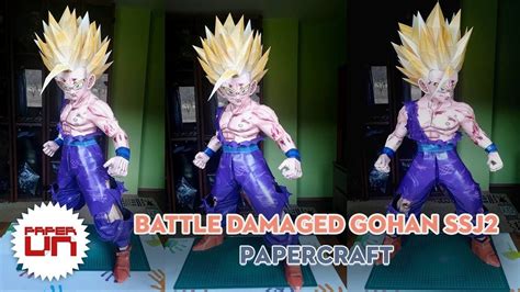 They usually happen during some kind of state of emotional stress, but as the saiyans from universe 6 have shown us. Battle Damaged Gohan SSJ2 Papercraft - Super Saiyan Gohan ...