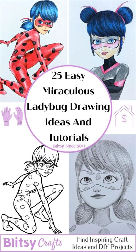 Easy Miraculous Ladybug Drawing Ideas How To Draw