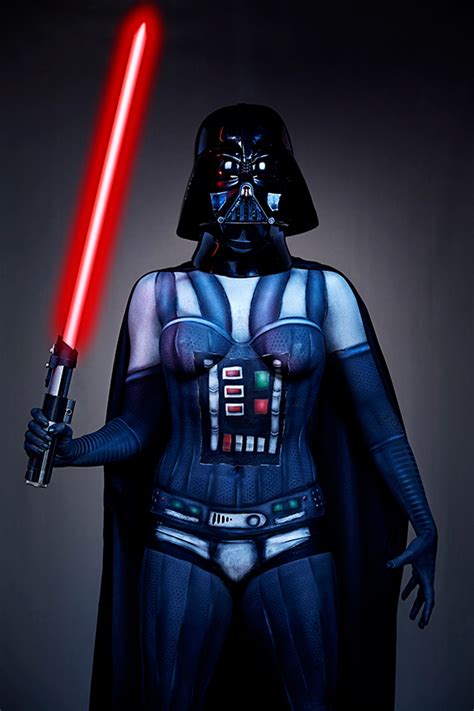 Star Wars Body Painting Behance