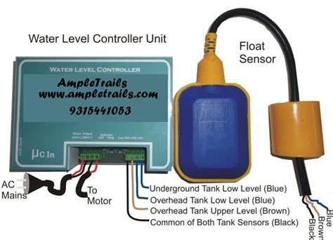 This arrangement is encased in a pvc pipe and fixed vertically on very good circuit. Automatic Water Level Controller Motor, Submersible