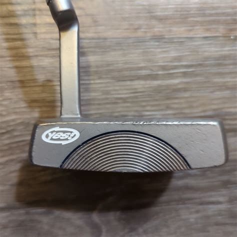 Yes C Groove Penny Putter Left Handed LH Head Cover EBay