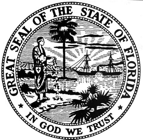 Florida Memory 1935 Version Of Floridas State Seal
