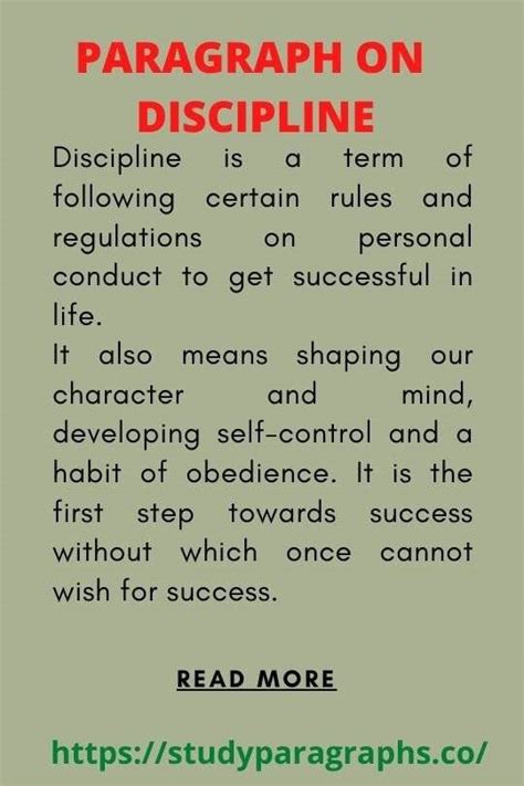⛔ Essay On Importance Of Discipline In Students Life Essay On