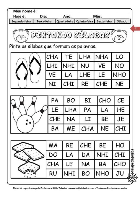 Atividade Pronta Ortografia Ch Lh Nh A Arte De Ensinar E Aprender Vrogue