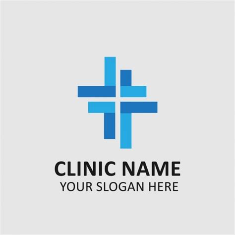 Clinique Logo Template Vecteur Gratuite